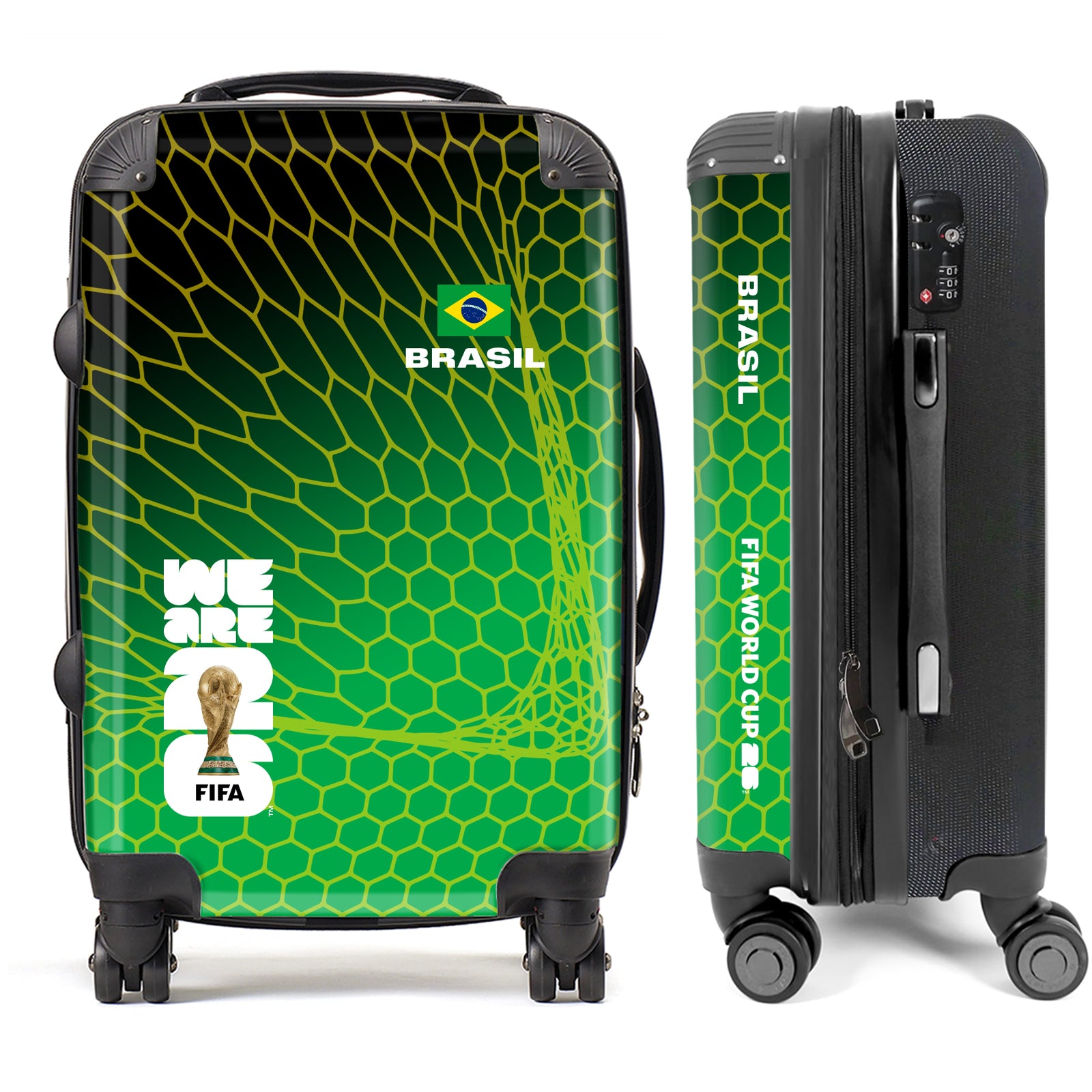 Brasil 4 FIFA World Cup 26™ Suitcase – Official Licensed Product