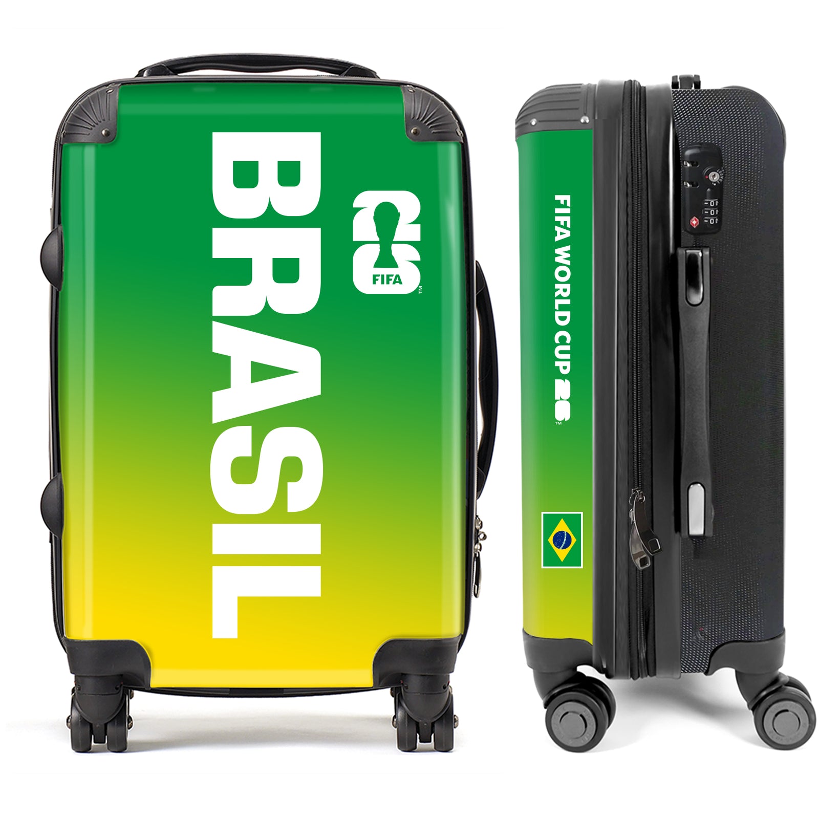 Brasil 3 FIFA World Cup 26™ Suitcase – Official Licensed Product