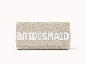 Bridesmaid Beaded Clutch Bag