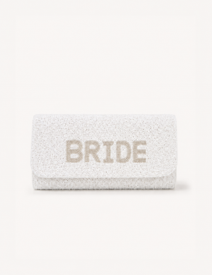 Bride Beaded Clutch Bag