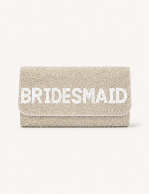 Bridesmaid Beaded Clutch Bag