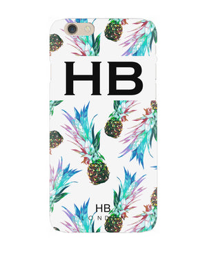 Personalised Pineapple Initial Phone Case - HB LONDON