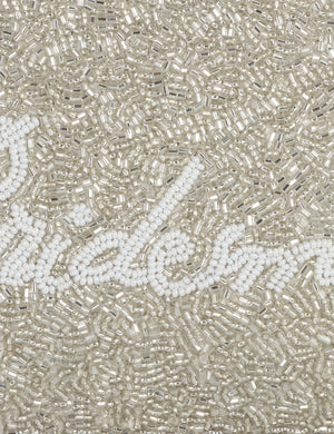 HB London Beaded Grace Wristlet Pouch - Gold