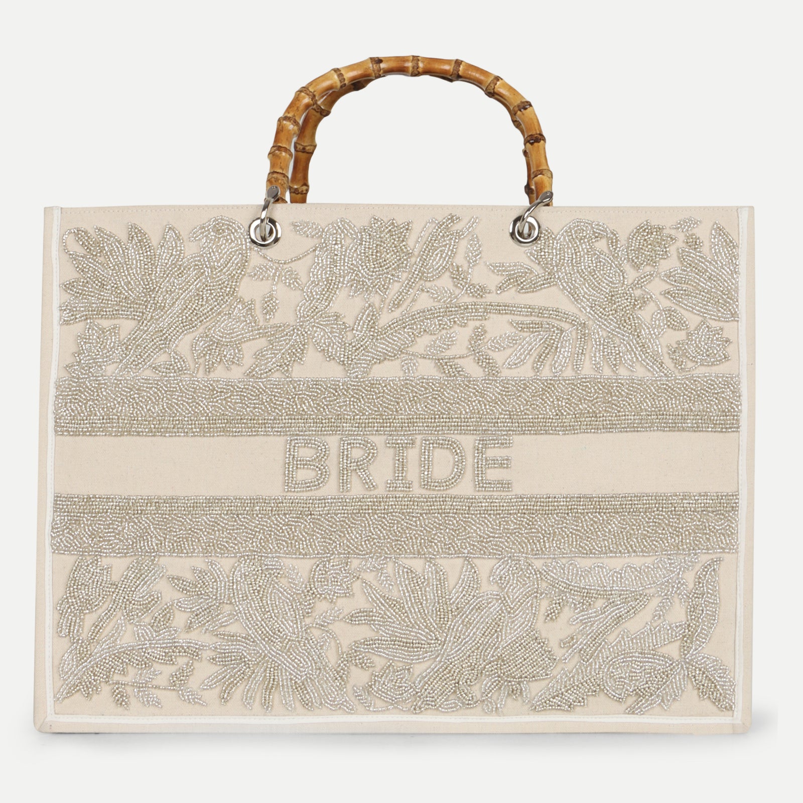HB London Voyage Beaded Tote Bag - Paradise