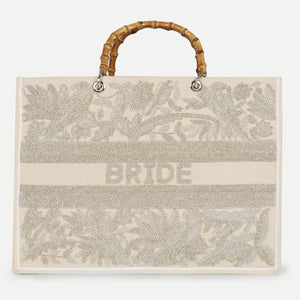 HB London Voyage Beaded Tote Bag - Paradise