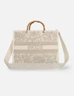 HB London Voyage Beaded Tote Bag - Paradise
