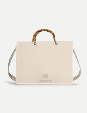 HB London Voyage Beaded Tote Bag - Paradise