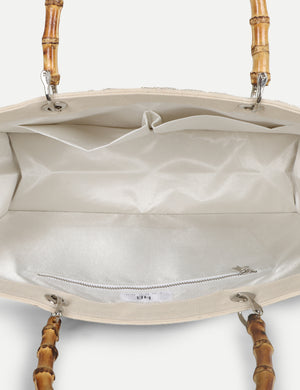 HB London Voyage Beaded Tote Bag - Paradise