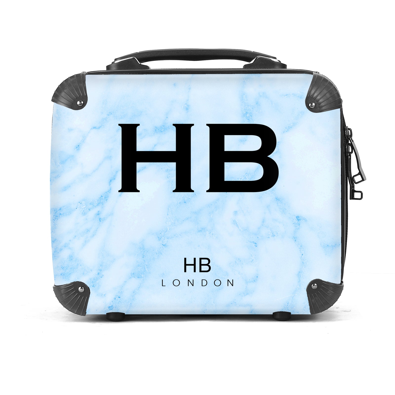Personalised Blue Marble Vanity Case