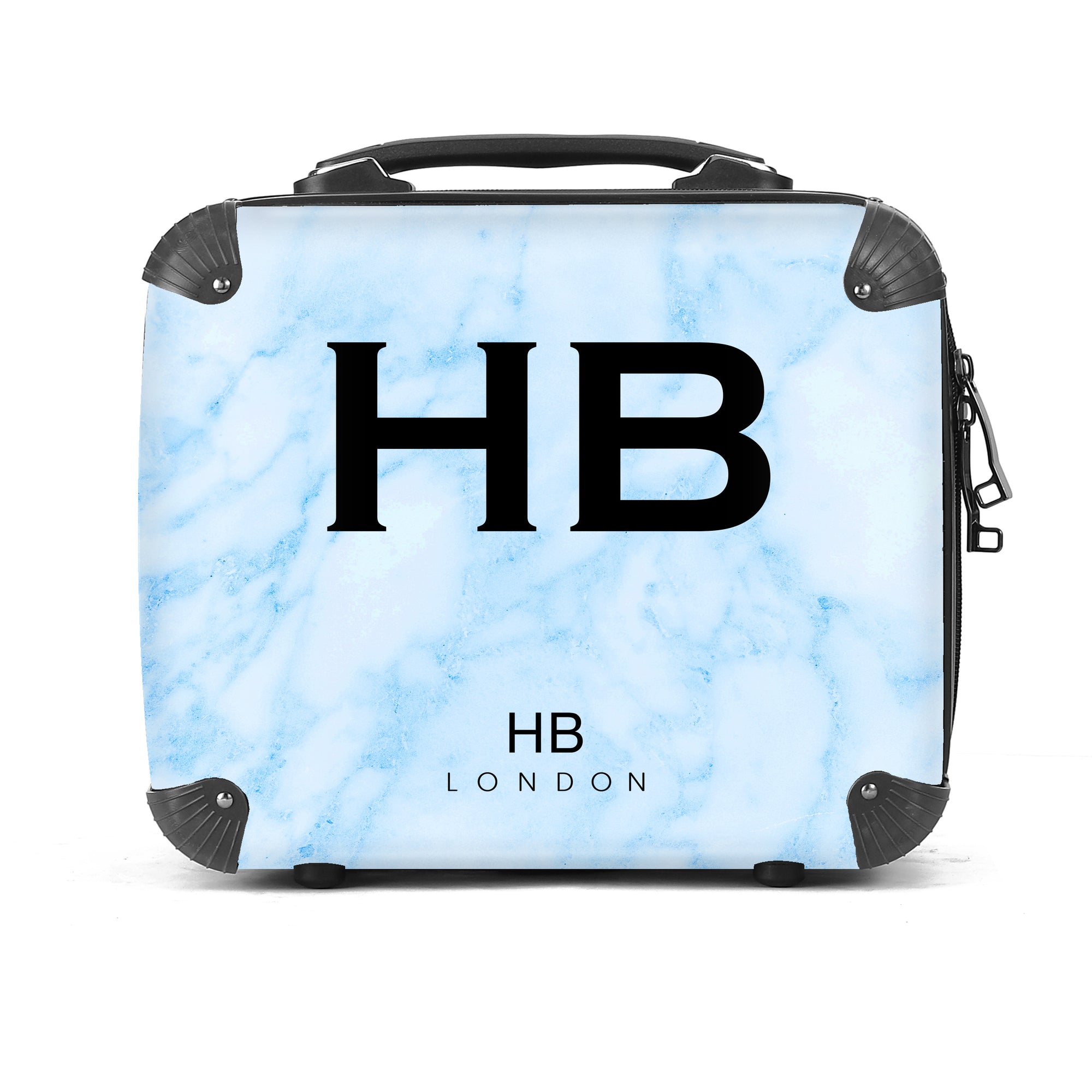 Personalised Blue Marble Vanity Case