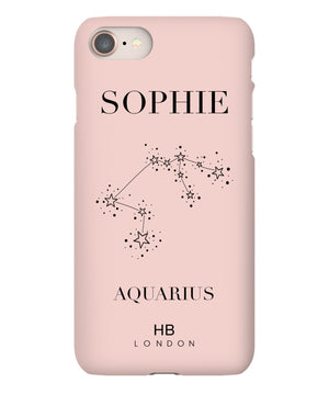 Personalised Aquarius Phone Case - HB LONDON