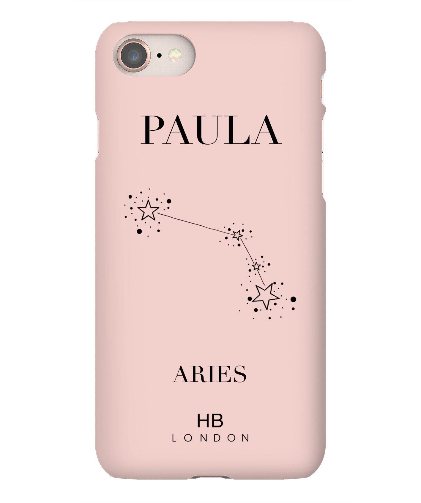 Personalised Aries Phone Case - HB LONDON