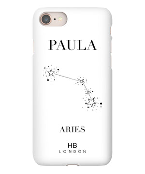 Personalised Aries Phone Case - HB LONDON