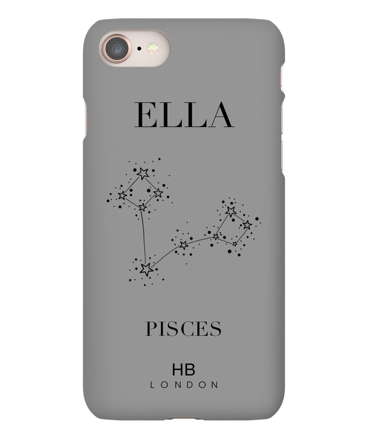 Personalised Pisces Phone Case - HB LONDON