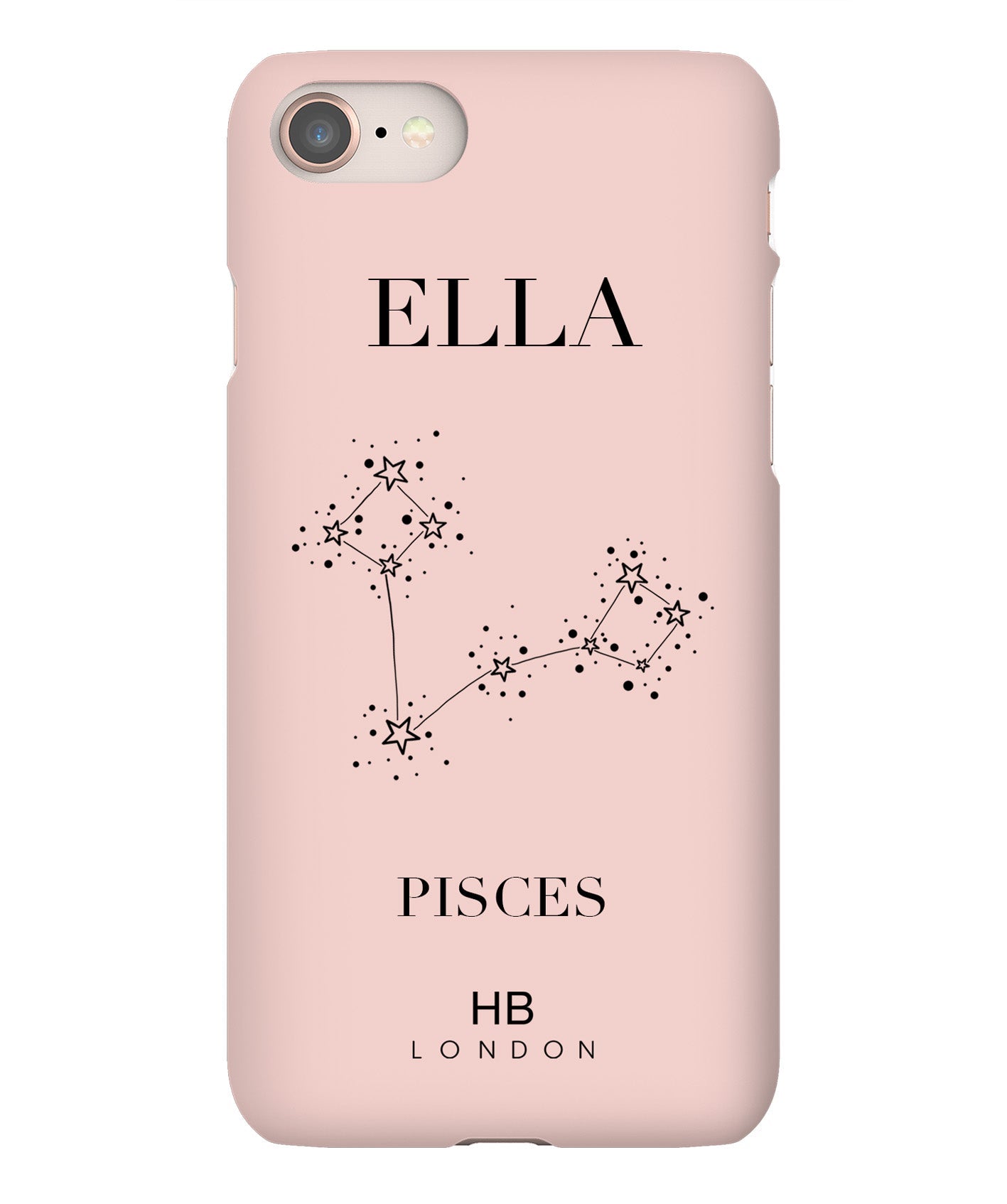 Personalised Pisces Phone Case - HB LONDON