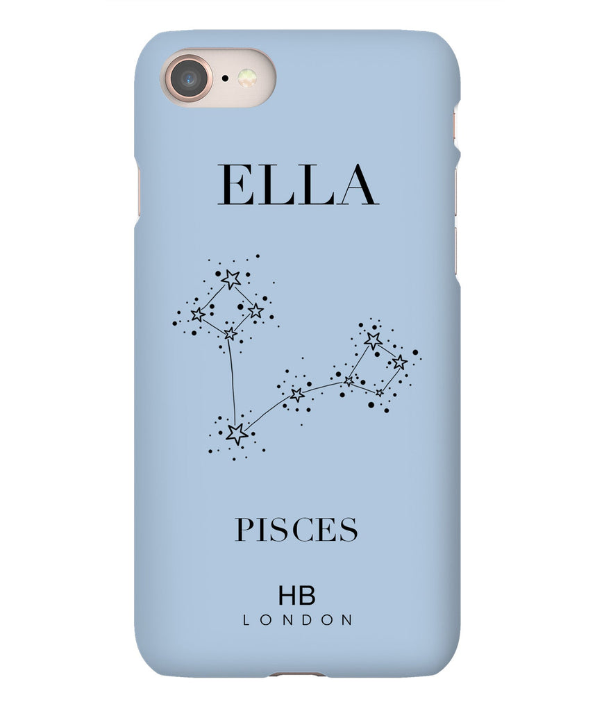 Personalised Pisces Phone Case - HB LONDON