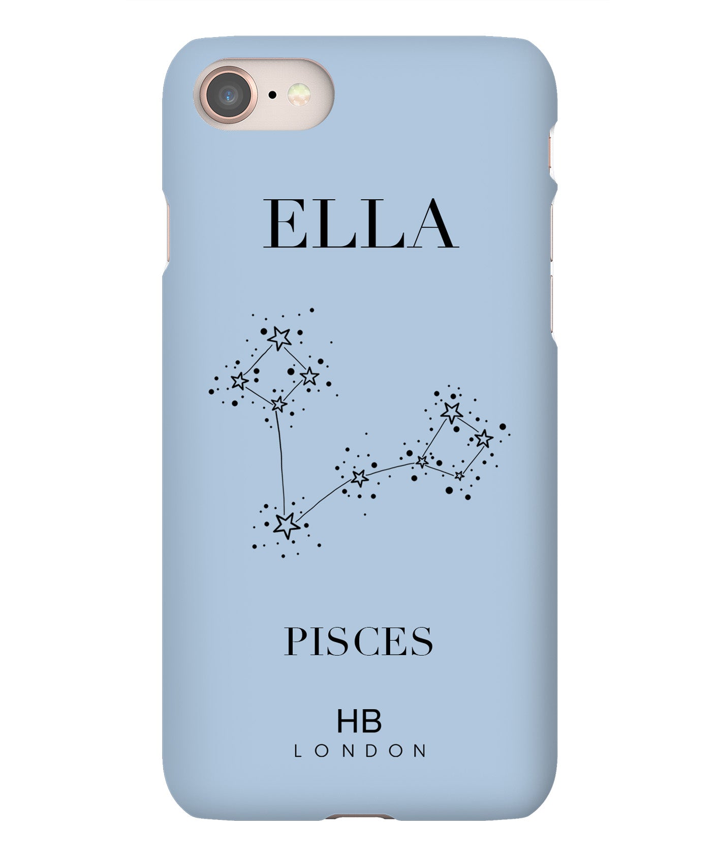 Personalised Pisces Phone Case - HB LONDON