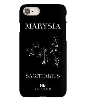 Personalised Sagittarius Phone Case - HB LONDON