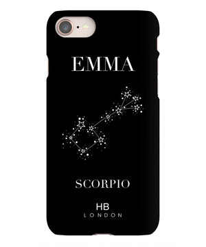 Personalised Scorpio Phone Case - HB LONDON