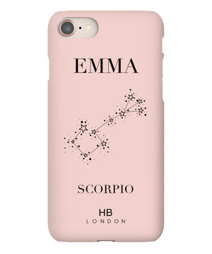 Personalised Scorpio Phone Case - HB LONDON