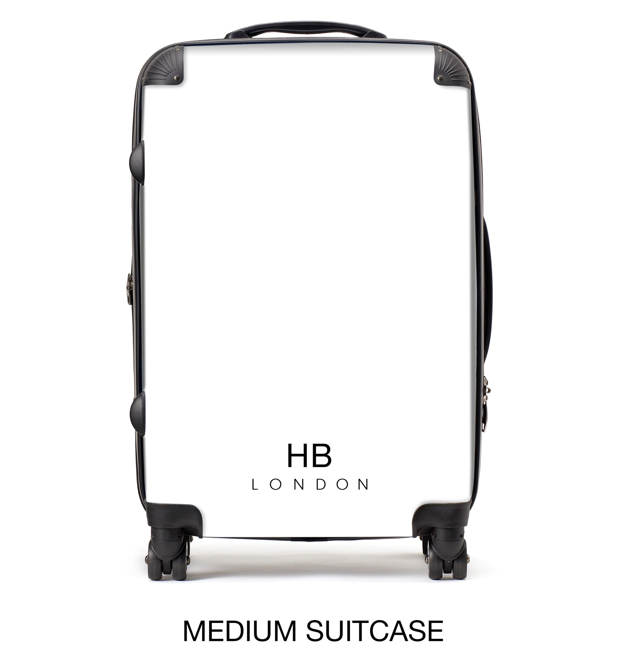 HB LONDON The ORIGINAL Personalised Suitcases Custom Logo Luggage