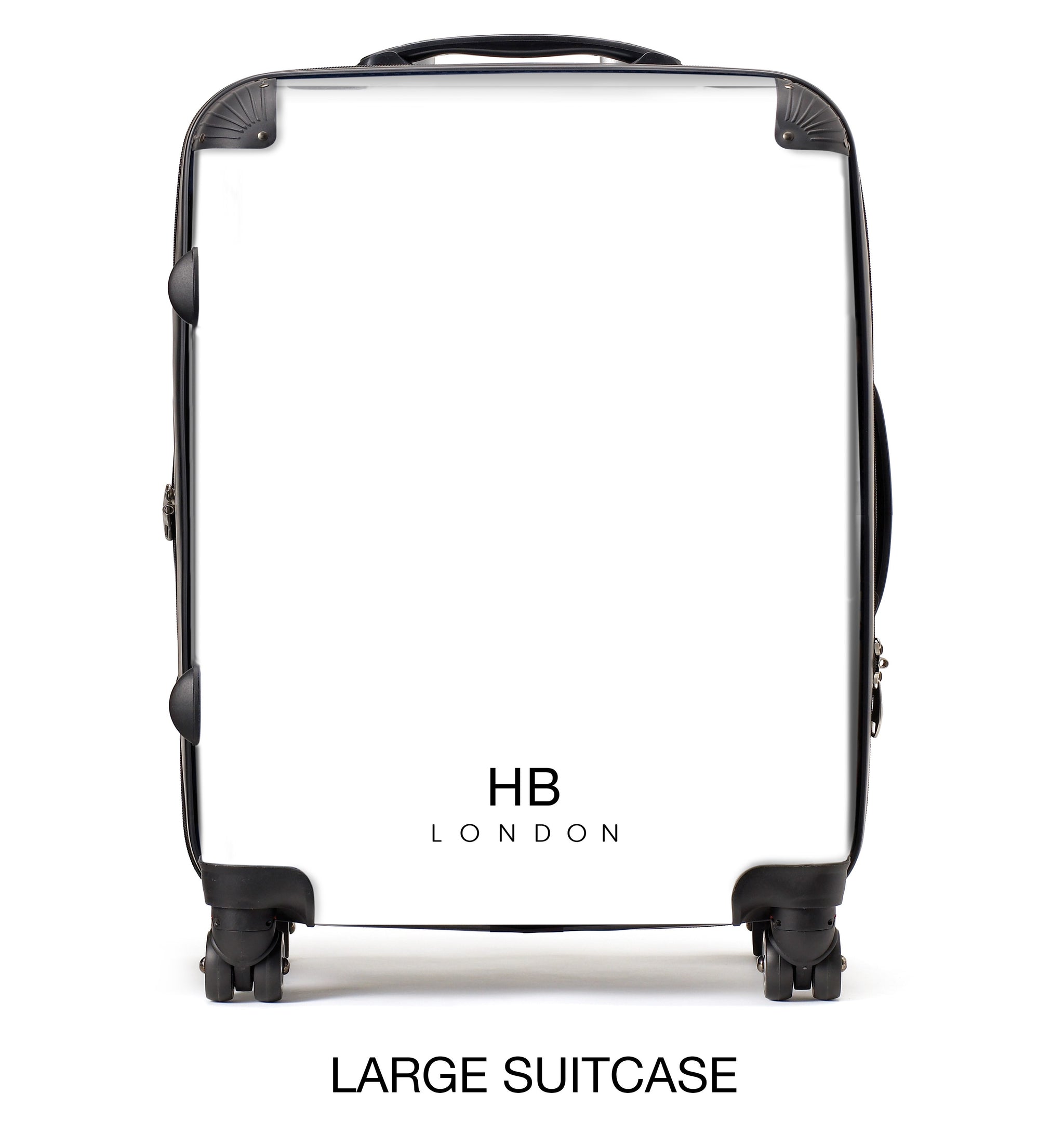 HB LONDON The ORIGINAL Personalised Suitcases Custom Logo Luggage