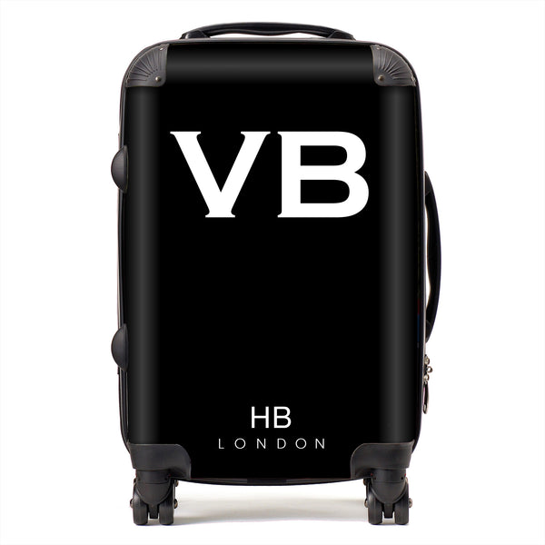 Personalised initial suitcase top