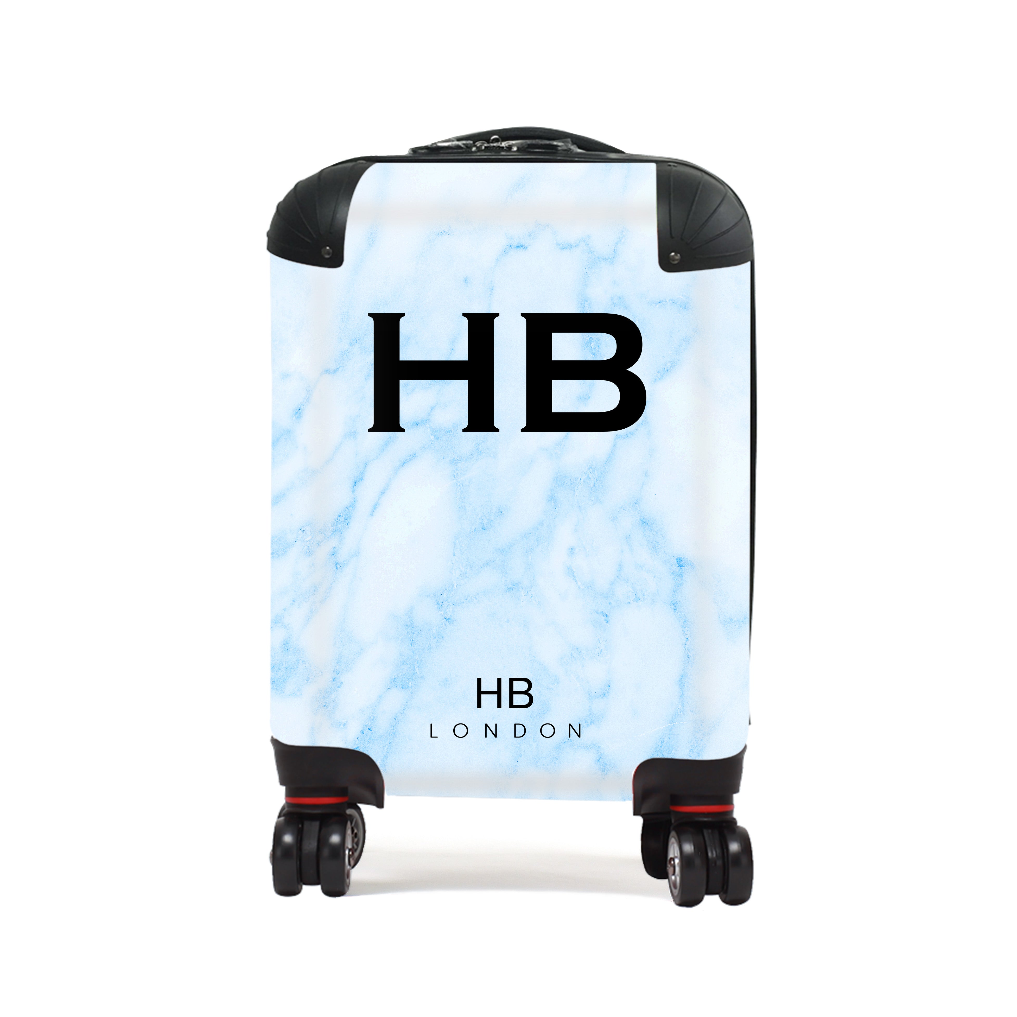HB LONDON The ORIGINAL Personalised Suitcases Custom Logo Luggage