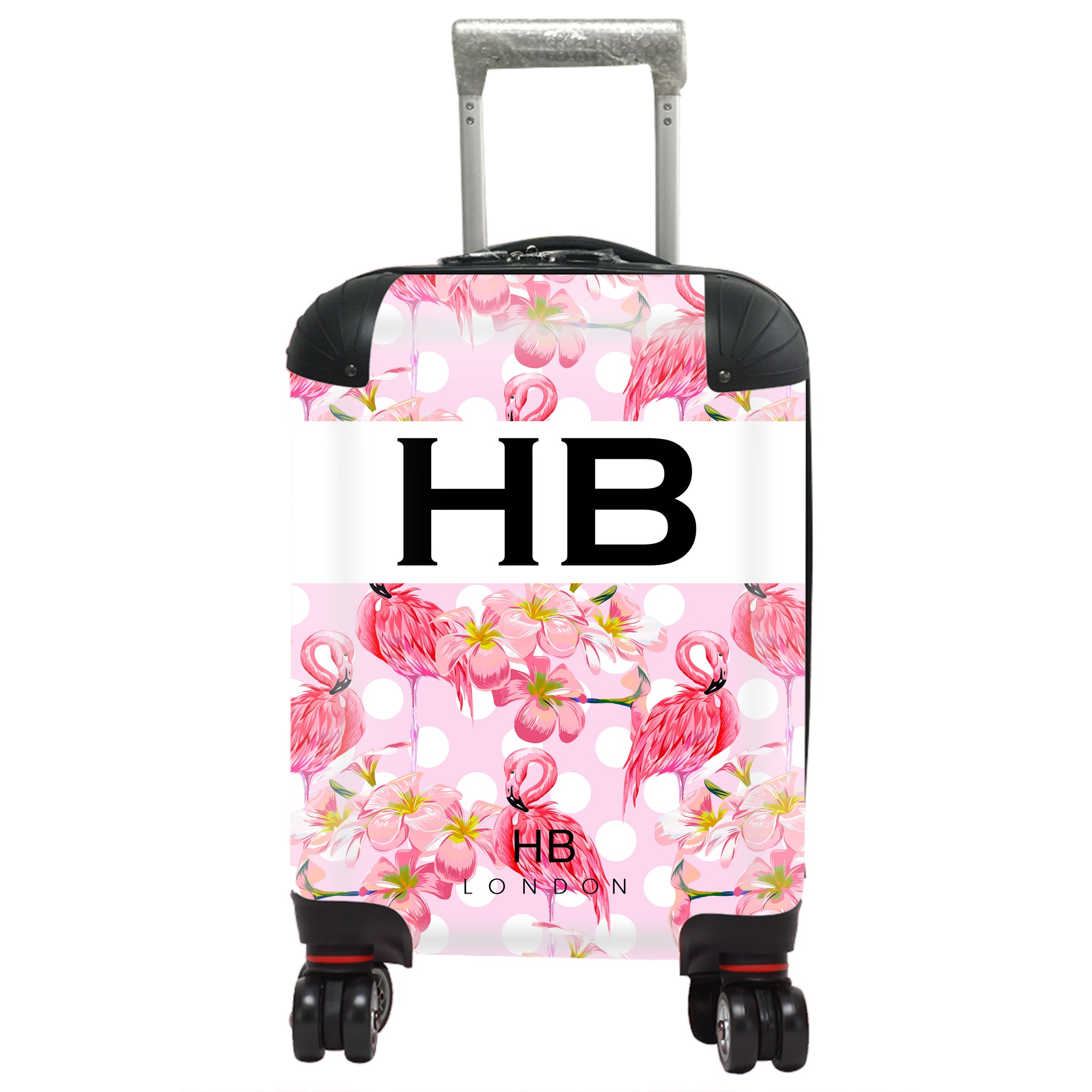 HB LONDON The ORIGINAL Personalised Suitcases Custom Logo Luggage