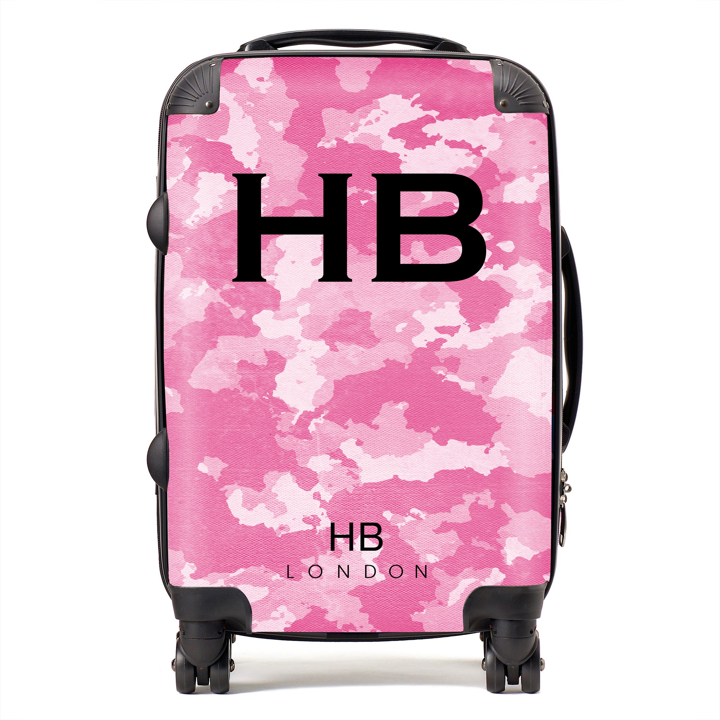 HB LONDON The ORIGINAL Personalised Suitcases Custom Logo Luggage