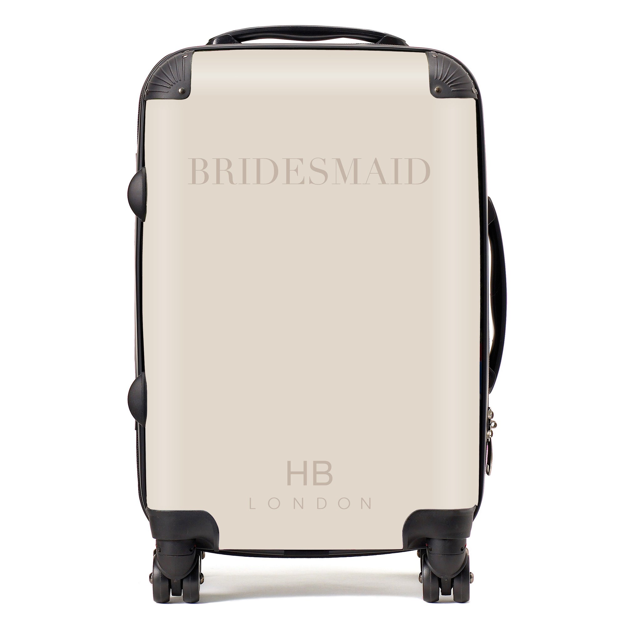 Personalised Champagne BRIDESMAID Suitcase - HB LONDON