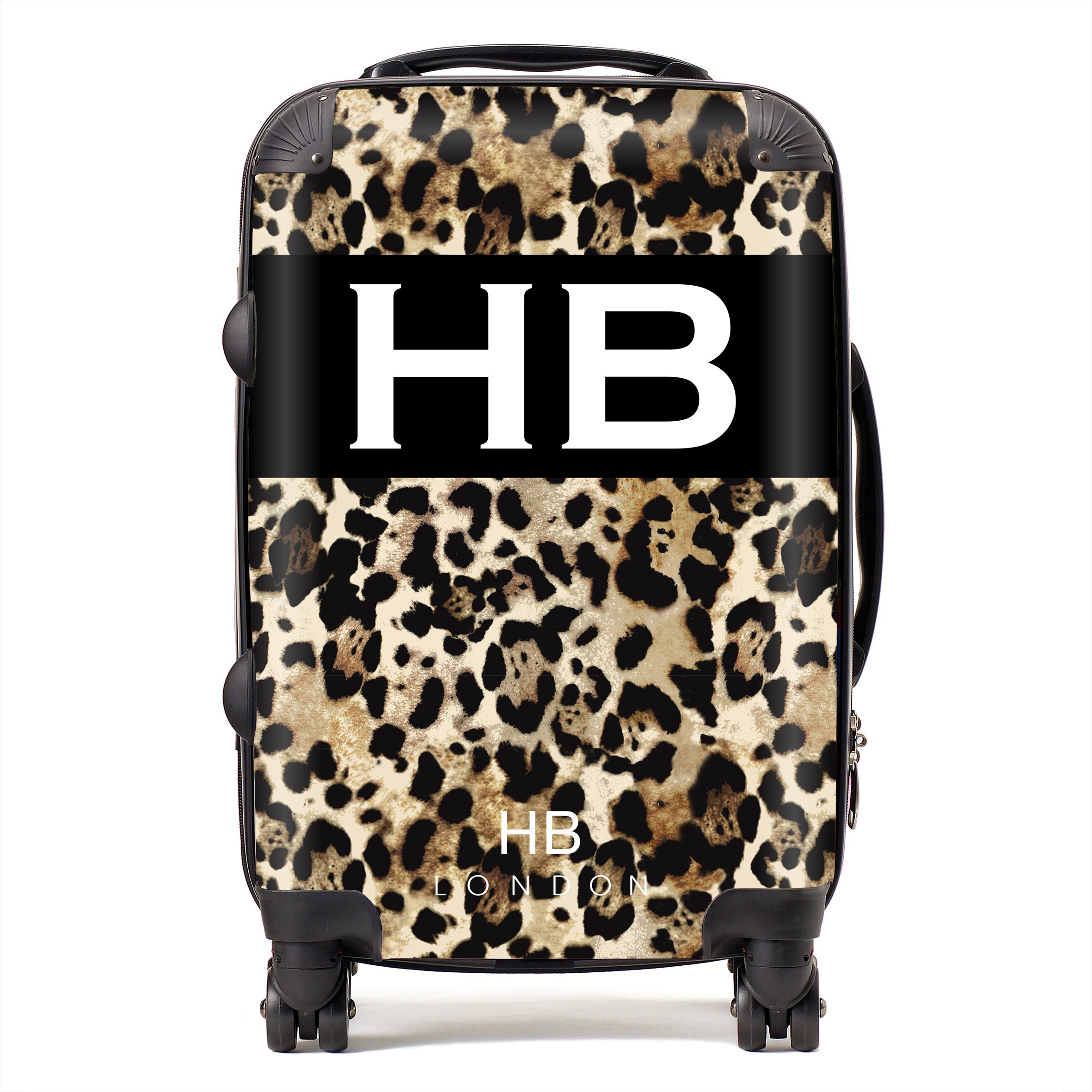 HB LONDON The ORIGINAL Personalised Suitcases Custom Logo Luggage