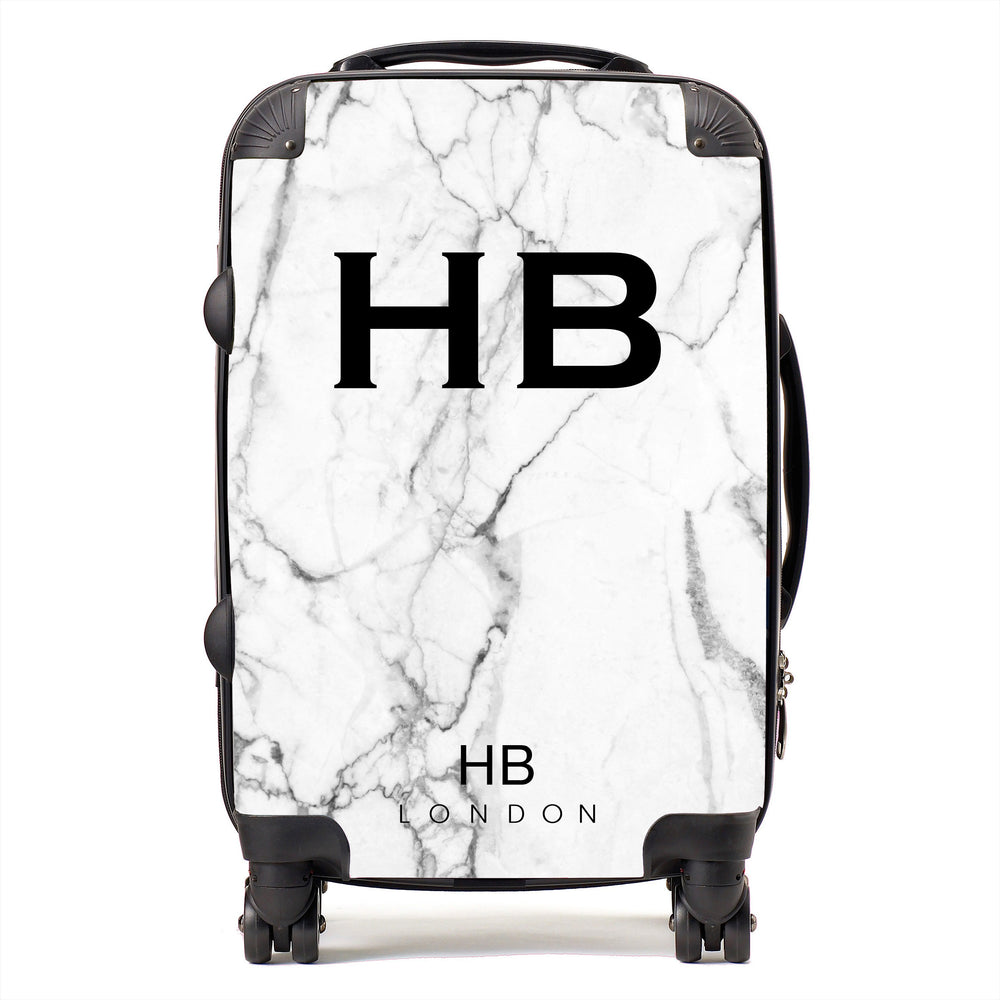 Personalised Initial Suitcases Customised Luggage HB LONDON