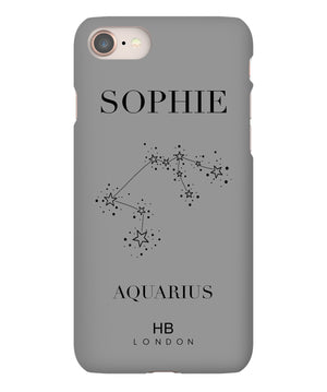 Personalised Aquarius Phone Case - HB LONDON