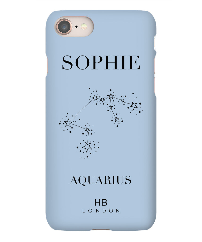 Personalised Aquarius Phone Case - HB LONDON