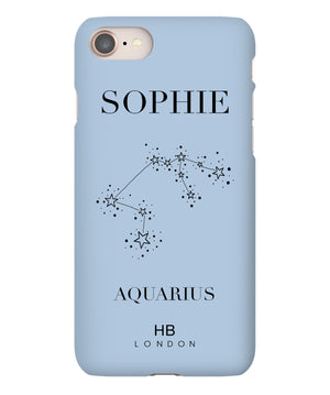 Personalised Aquarius Phone Case - HB LONDON