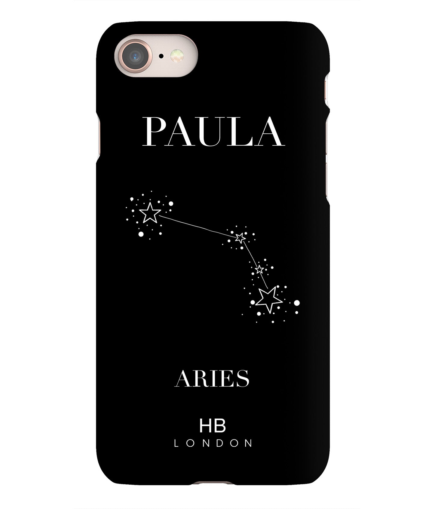 Personalised Aries Phone Case - HB LONDON