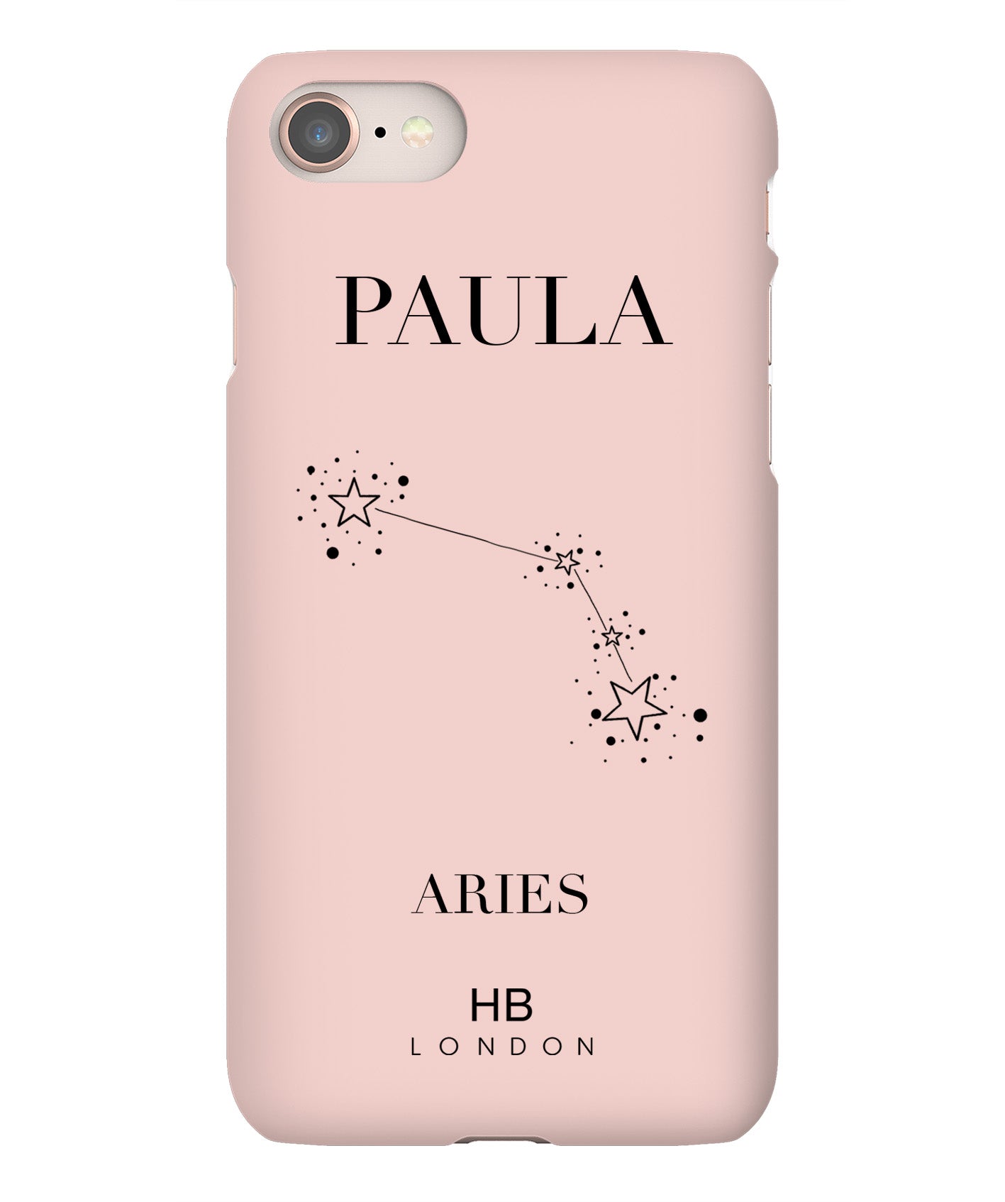 Personalised Aries Phone Case - HB LONDON