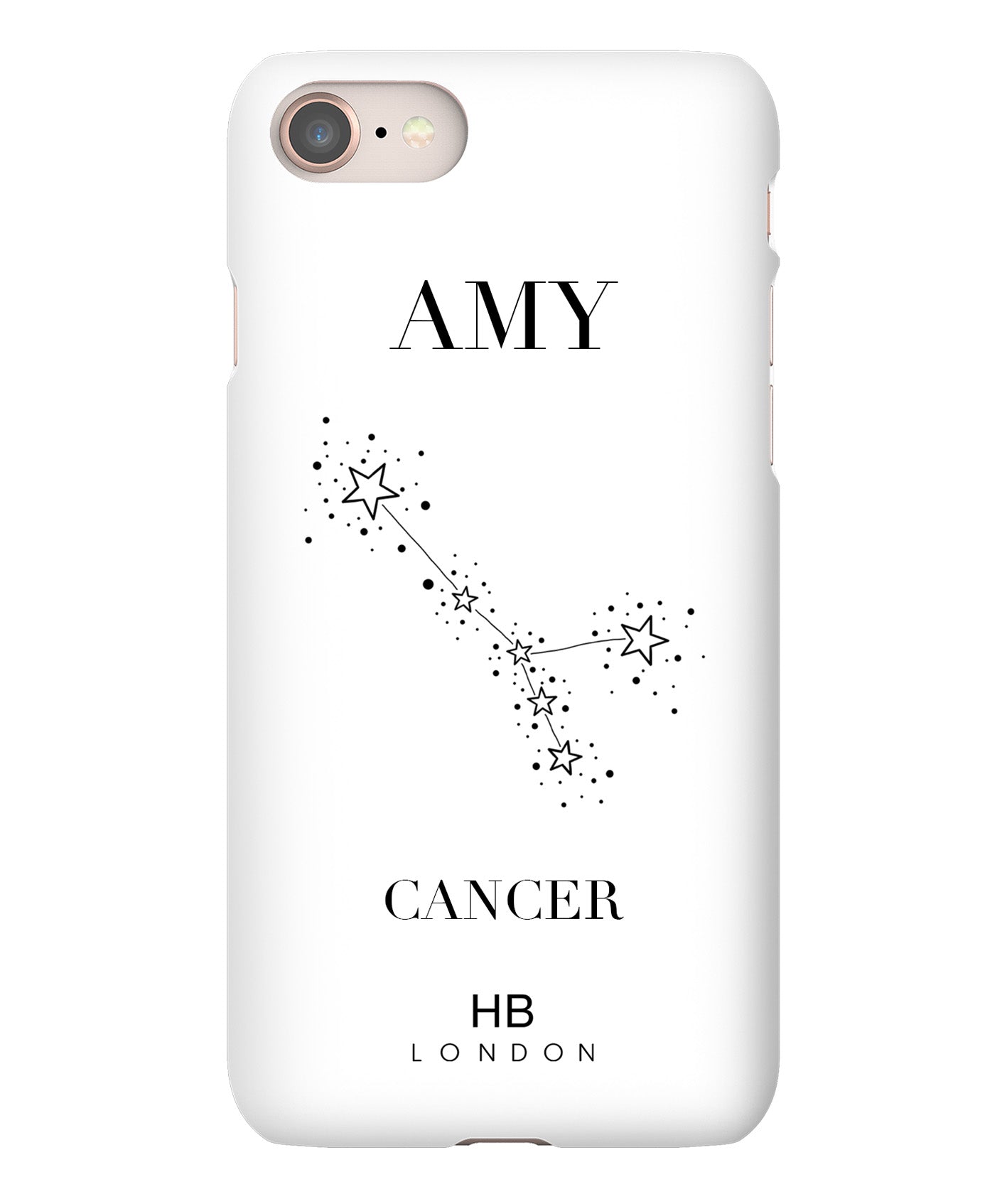 Personalised Cancer Phone Case - HB LONDON