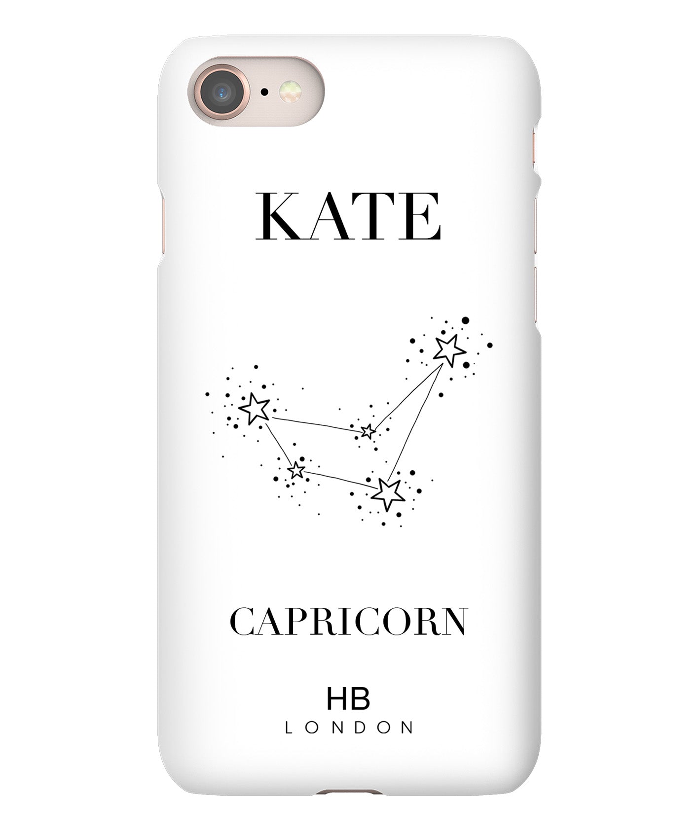 Personalised Capricorn Phone Case - HB LONDON