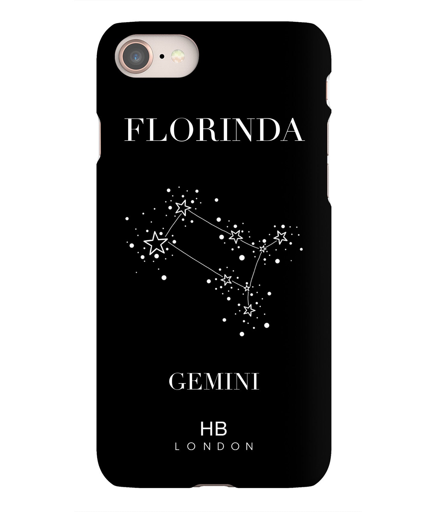 Personalised Gemini Phone Case - HB LONDON