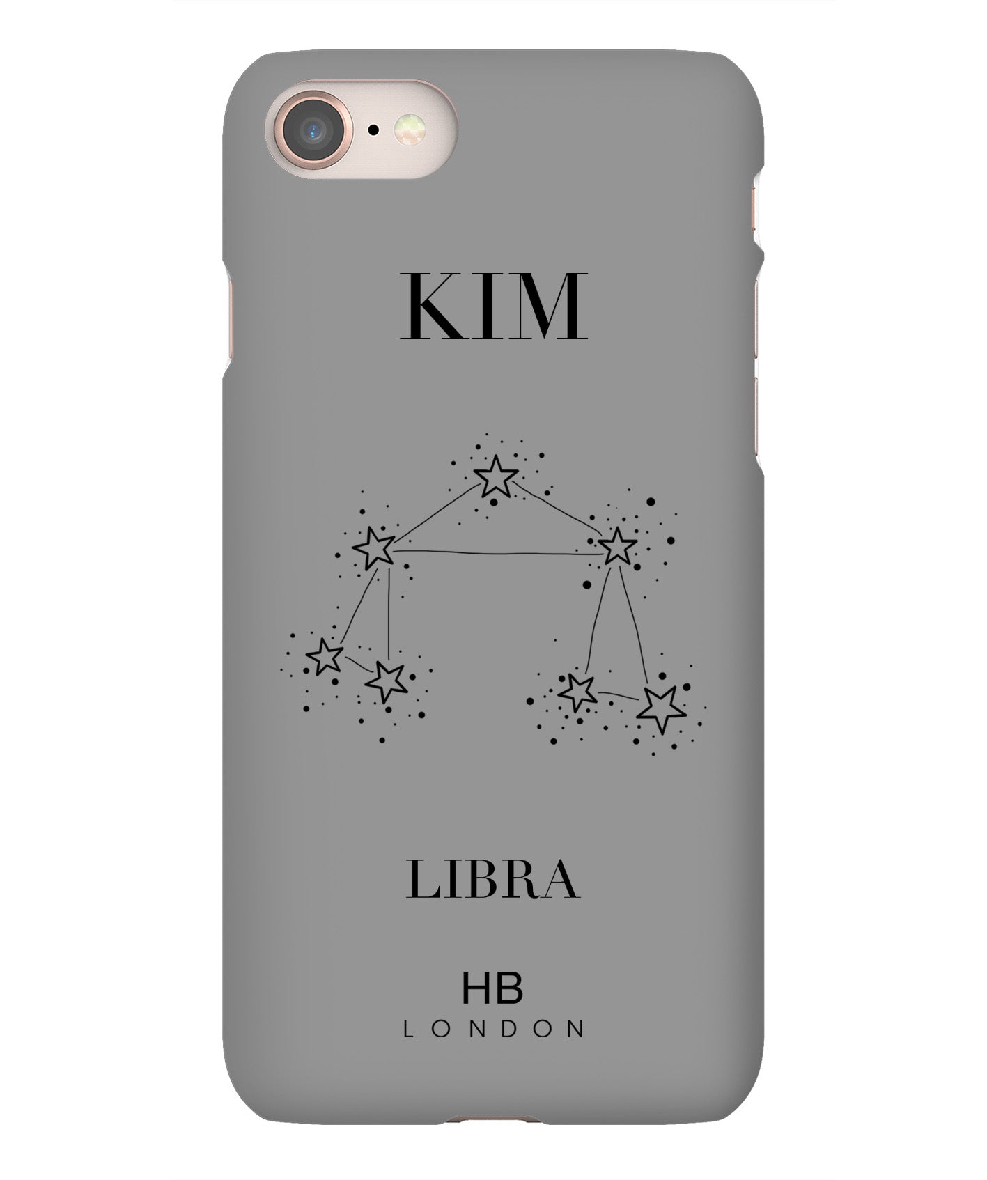 Personalised Libra Phone Case - HB LONDON