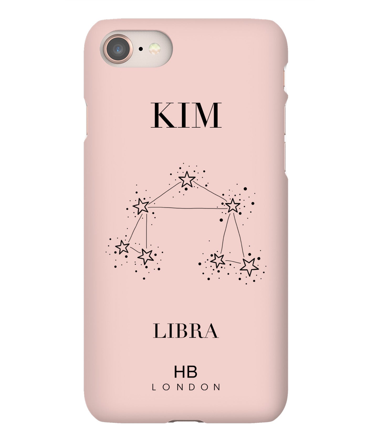 Personalised Libra Phone Case - HB LONDON