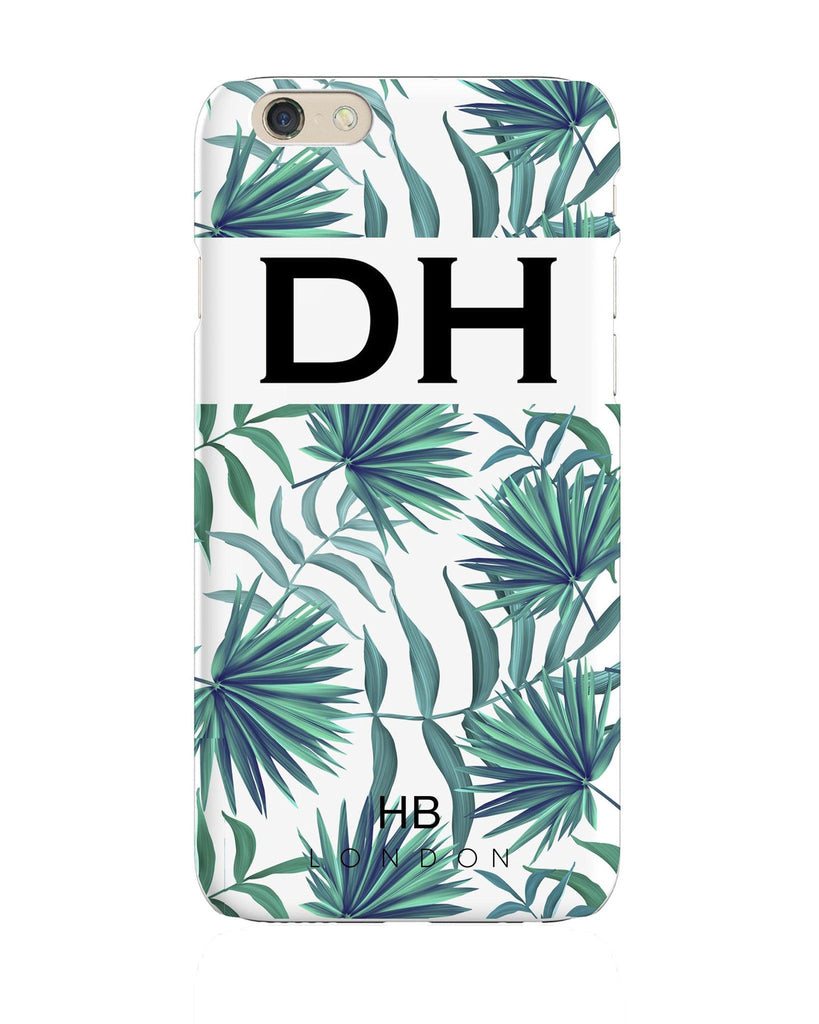Personalised Palm Print Initial Phone Case - HB LONDON