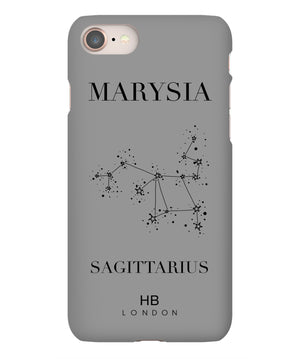 Personalised Sagittarius Phone Case - HB LONDON