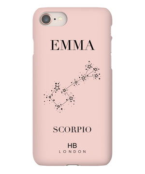 Personalised Scorpio Phone Case - HB LONDON