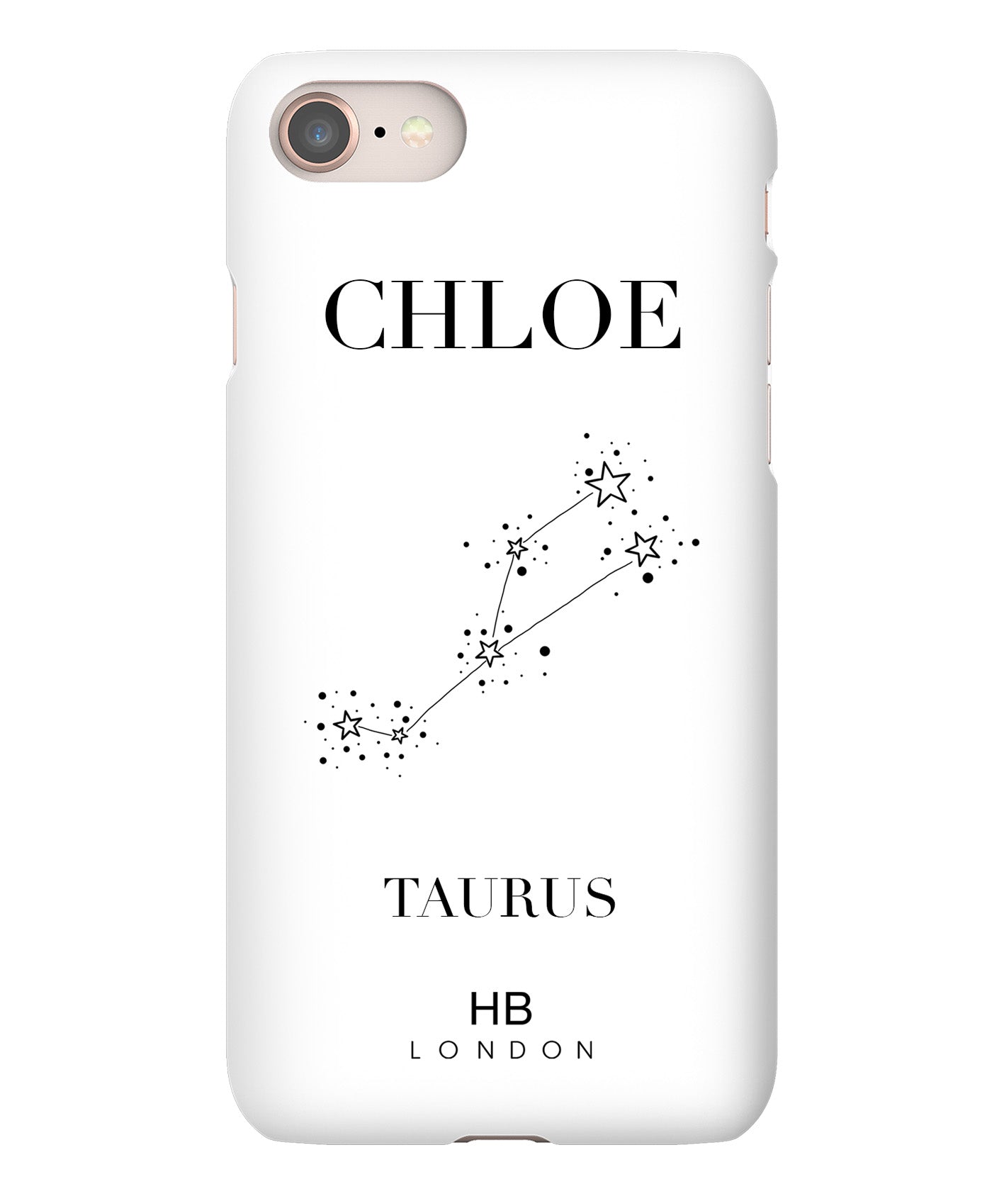 Personalised Taurus Phone Case - HB LONDON