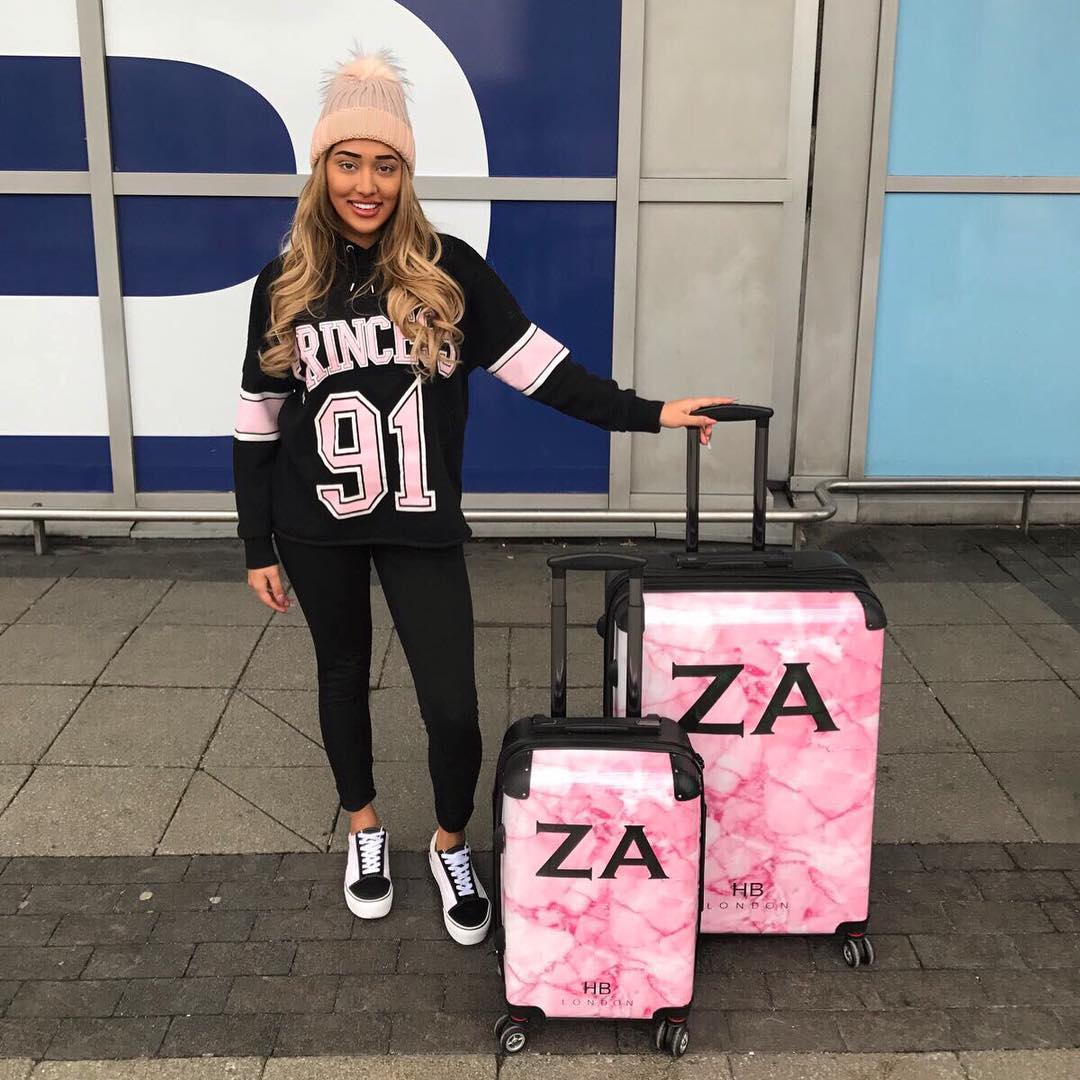 HB LONDON The ORIGINAL Personalised Suitcases Custom Logo Luggage